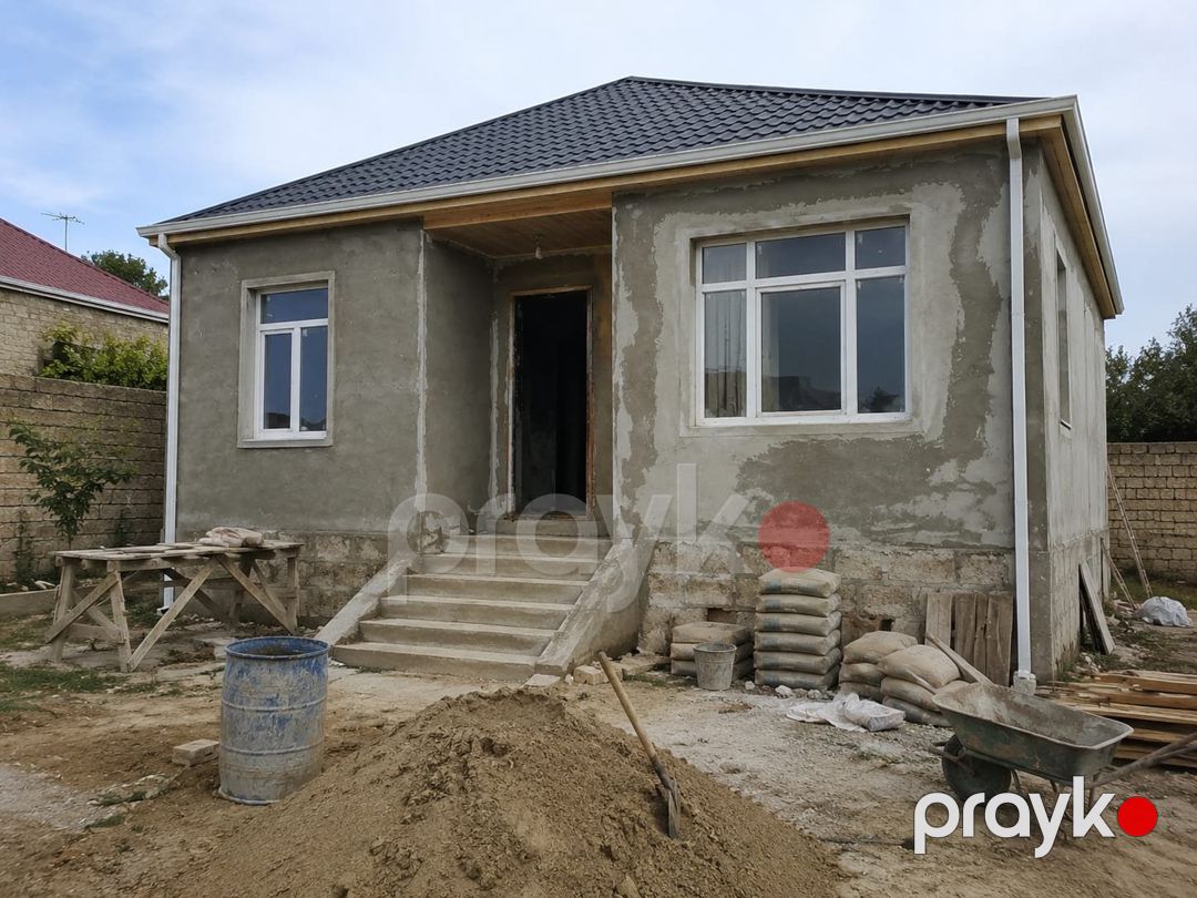 Satılır 90 kv 3 otaqlı mənzil, Həyət evi — Ev, villa, Bakı (3)