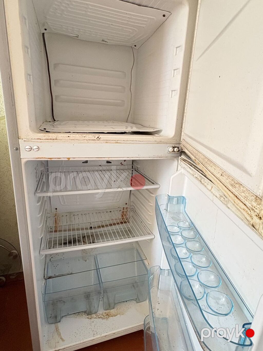 İşlənmiş 2 qapılı Beko Soyuducu Satılır, rəng - Ağ — Soyuducular, Digah (4)