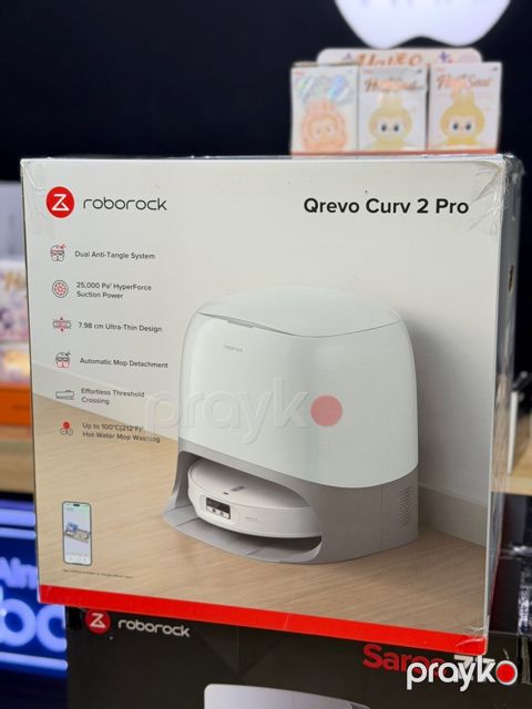 Roborock Qrevo Curv 2 Pro tozsoranı — Bakı