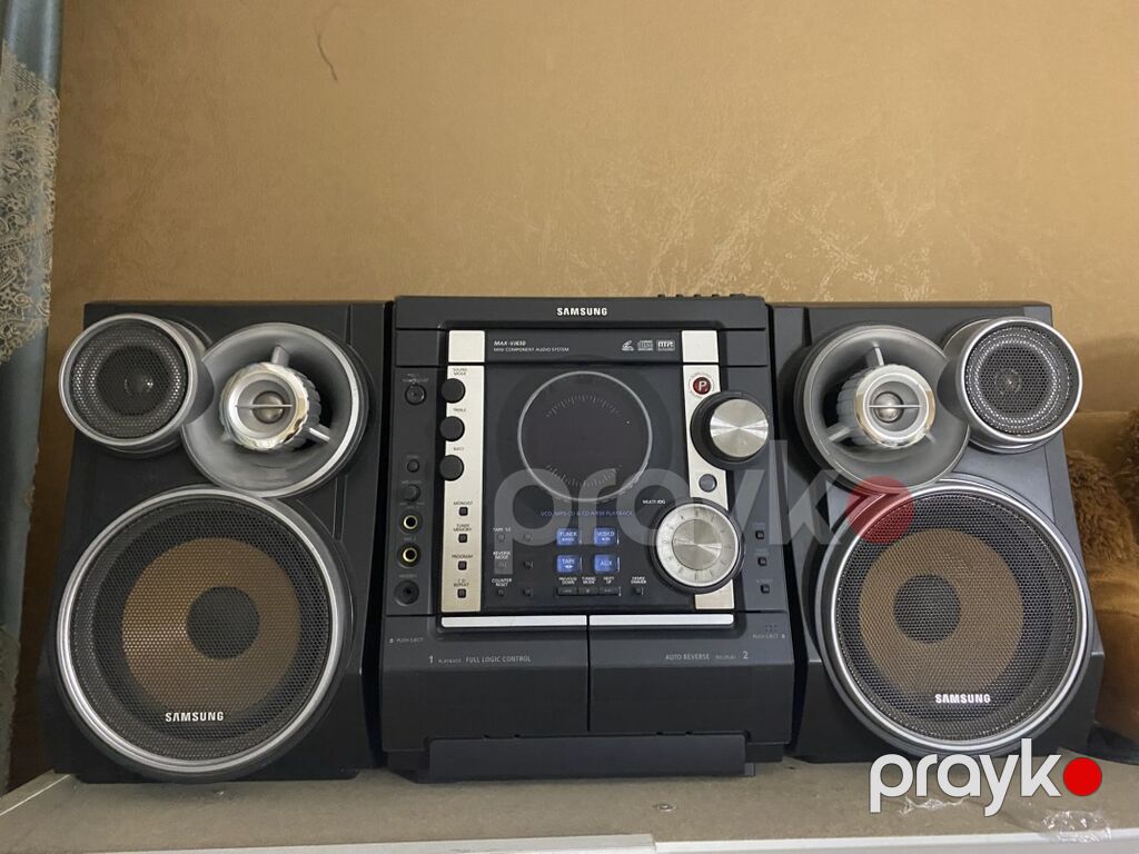Samsung MAX-VS50 mini audio sistemi - Güclü iki 3-yollu akustik kolon — Akustik sistemlər, Masazır (5)