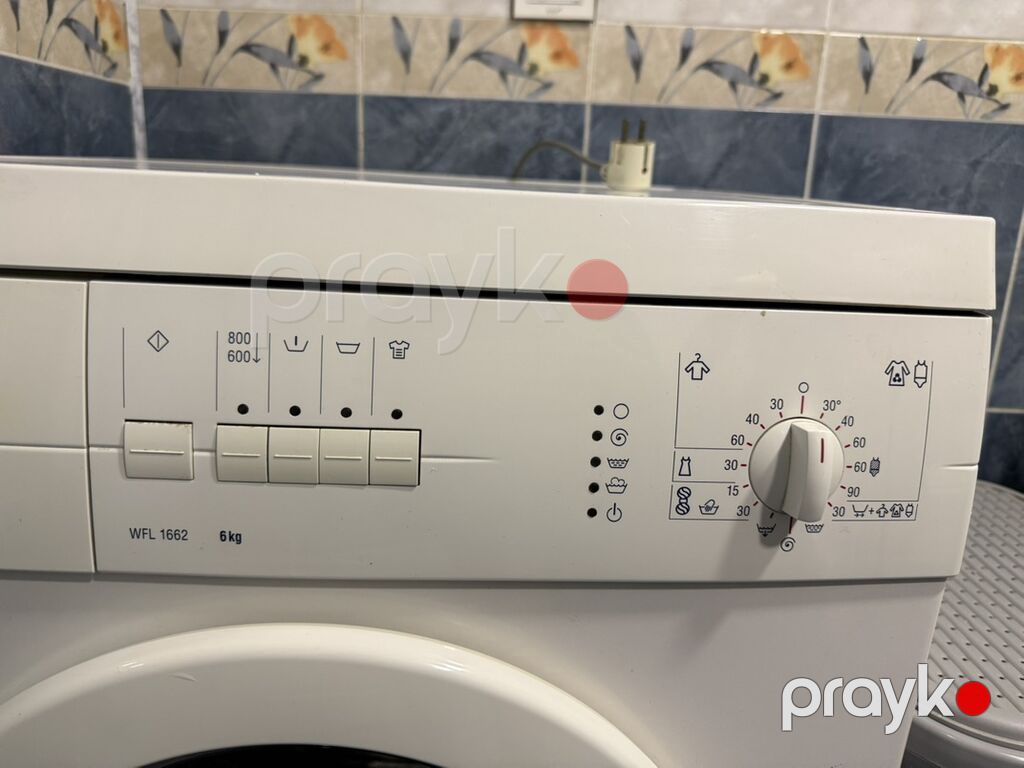 Bosch Maxx WFL 1662 önyükləməli paltaryuyan maşın - Yük: 6 kq - Sıxma — Çamaşır maşınları, Xırdalan (4)