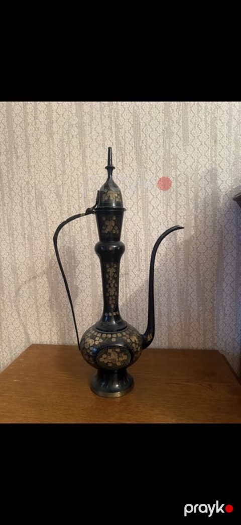 Şərq üslublu dekorativ mis ewer (ibrik) - Material: qara rəngli — Bakı
