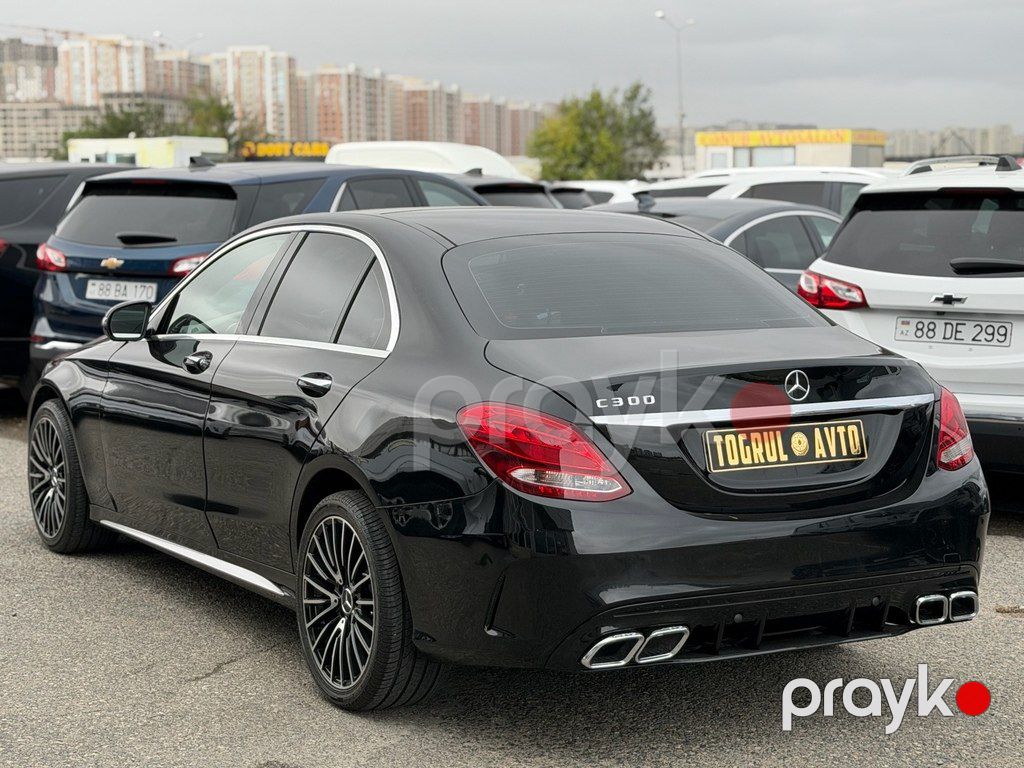 Mercedes C 300 4MATIC, 2.0 L, 2016 il, 205 000 km — Avtomobillər, Bakı (9)