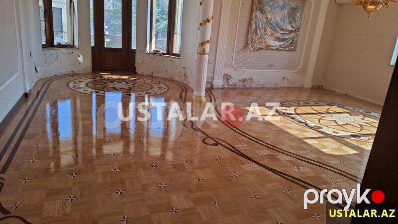 Parket və laminat — Döşəmə və tavan işləri, Bakı (2)