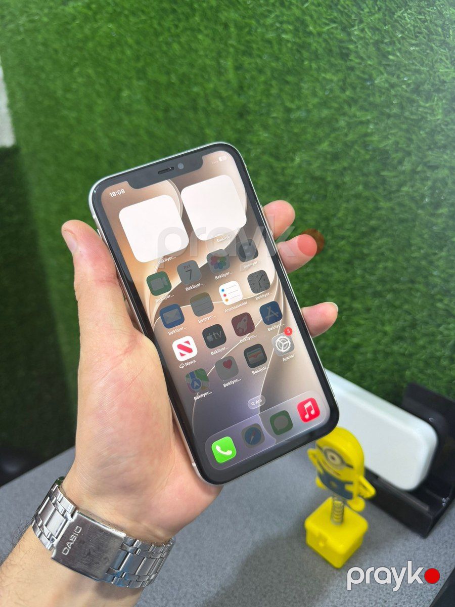 Apple iPhone 11 White 64GB/4GB — Smartfonlar, Bakı (2)