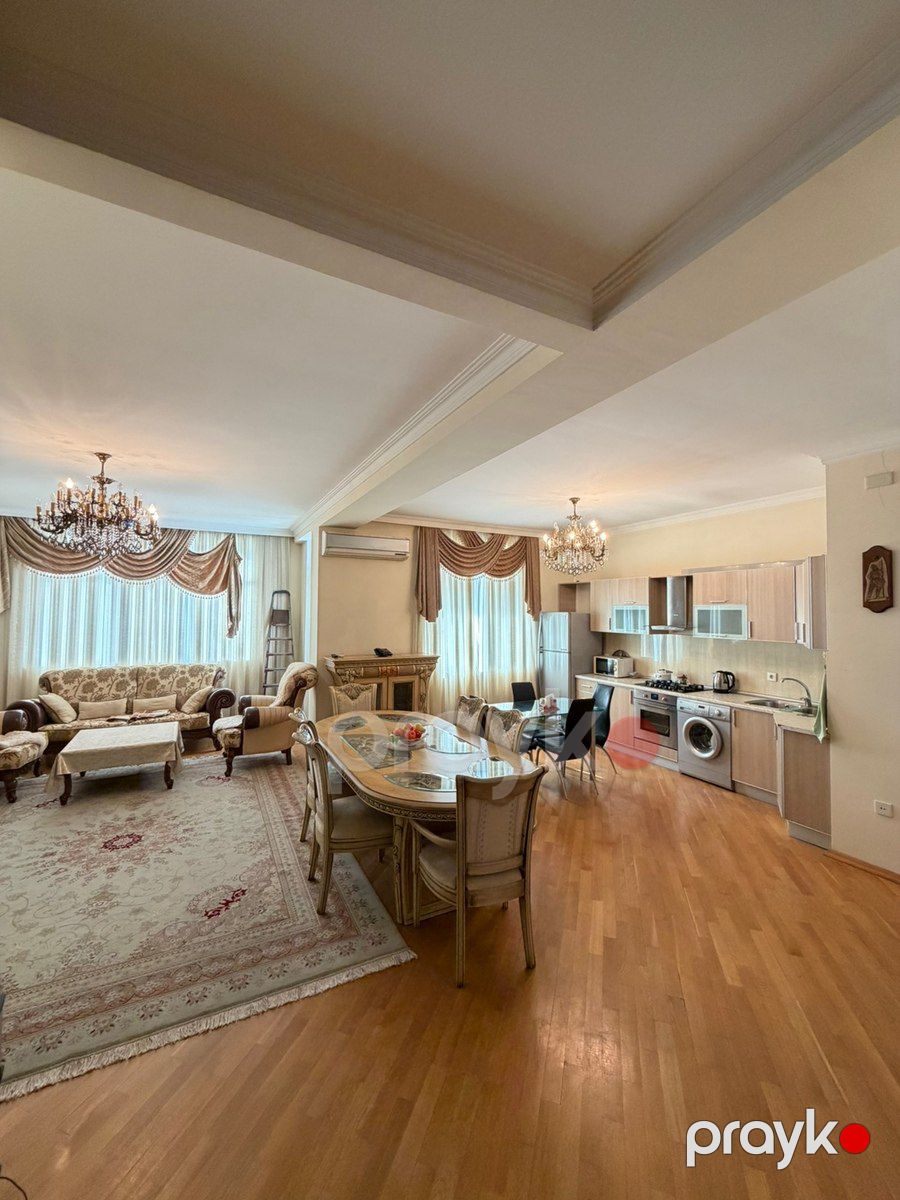 3-otaqlı yeni tikili, Səməd Vurğun küç., 120 m² — Mənzil, Bakı (4)