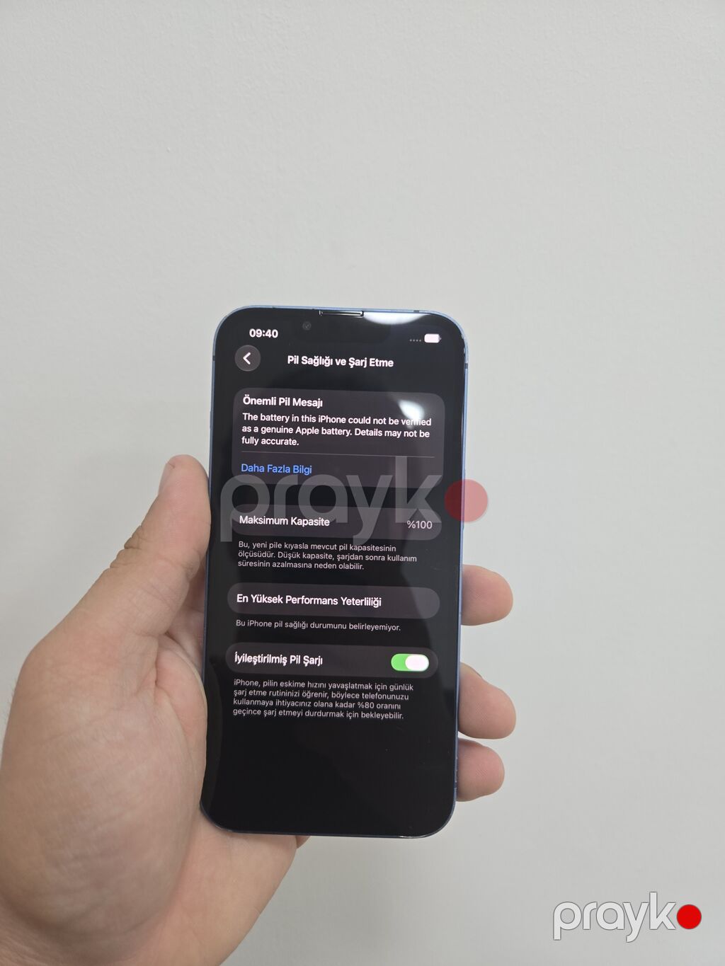 IPhone 13, Mavi, Face ID — Apple iPhone, Bakı (6)
