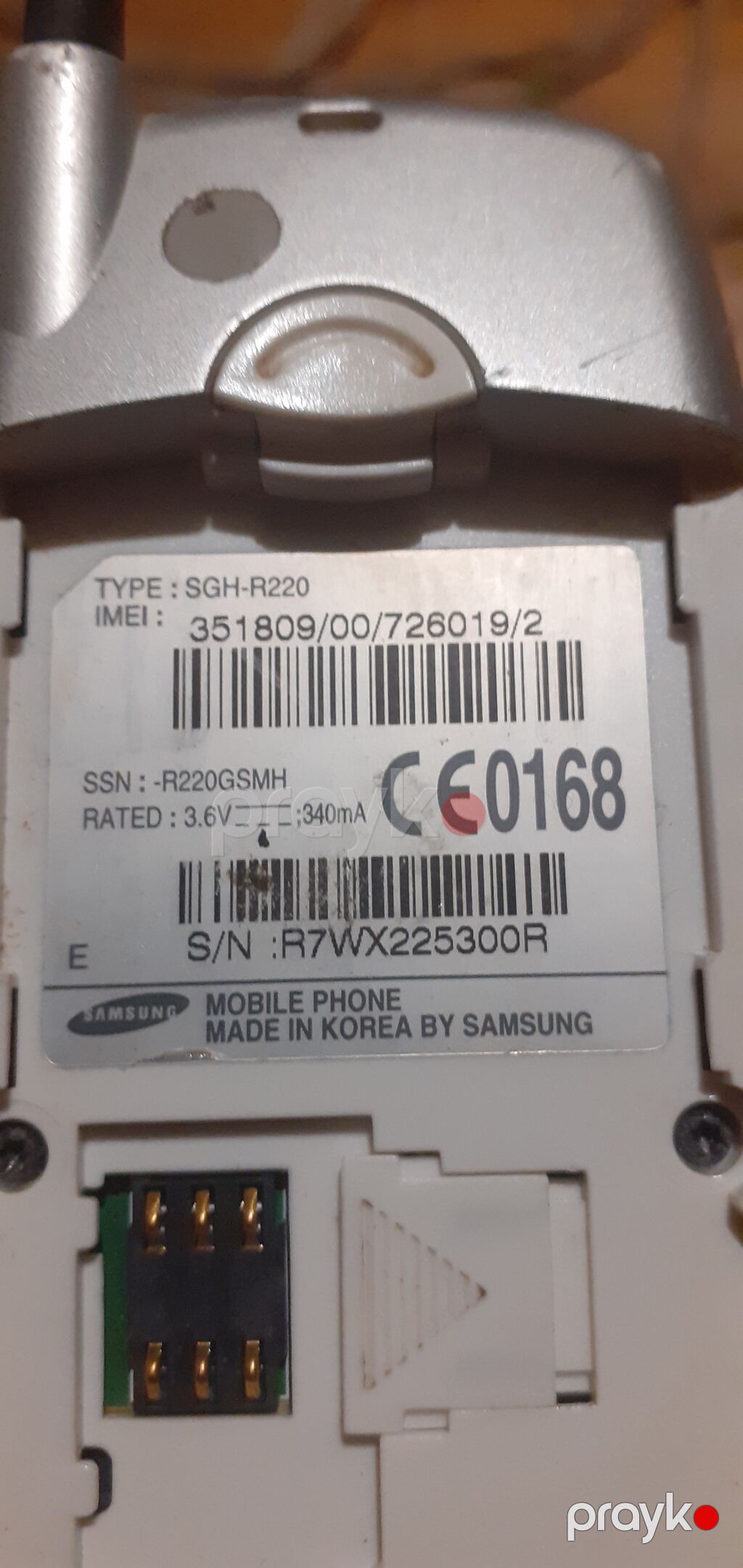 Samsung 2 GB Memory Capacity, rəng - Gümüşü, Düyməli — Samsung, Bakı (5)