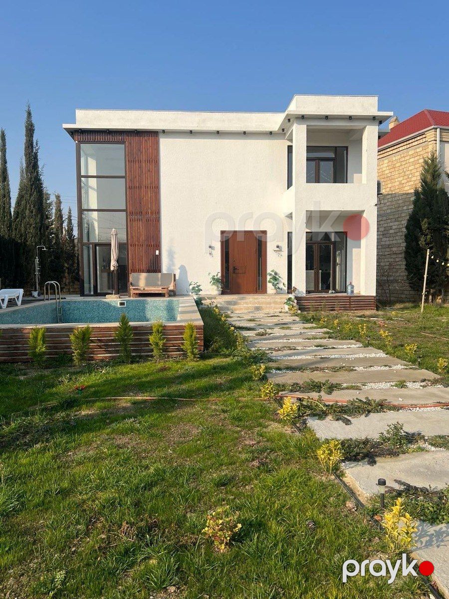 Satılır 5 otaqlı həyət evi/bağ evi 230 m² — Ev, villa, Bakı (5)