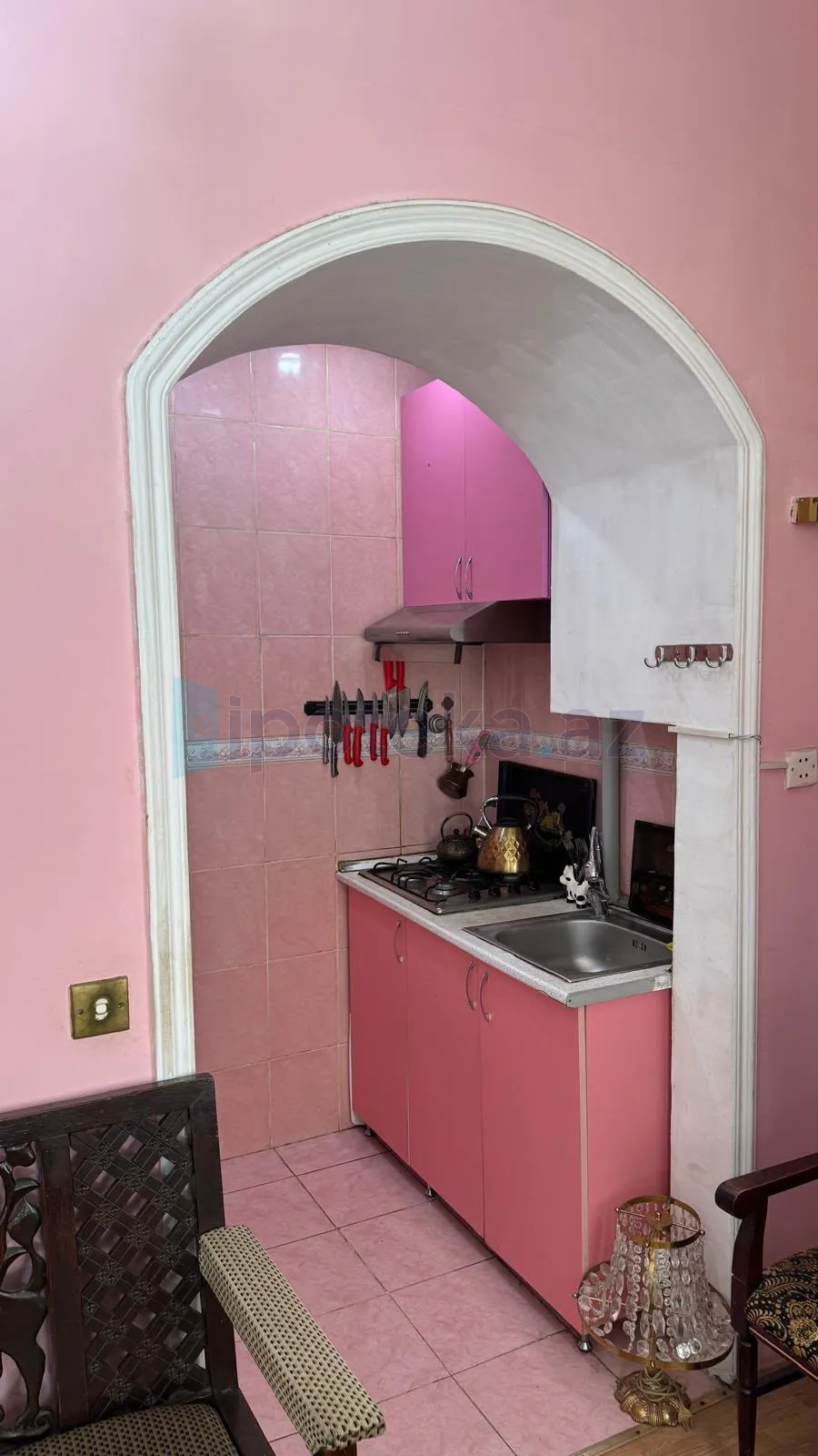 Satılır: 2 Otaq, Köhnə tikili, Səbail r., Bayıl q., 39.00 m² — Mənzil (6)