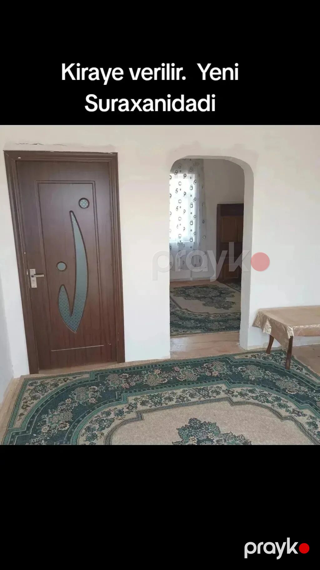 Kirayə verilir – Yeni Suraxanıda həyət evi. - Plan: 2 otaq, mətbəx və — Ev, villa, Digah (2)