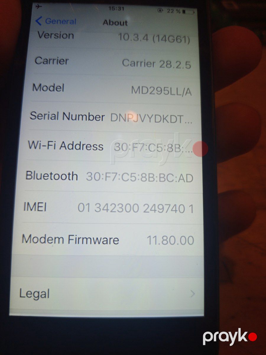 Apple iPhone 5 Black/Slate 32GB — Smartfonlar, Bakı (2)