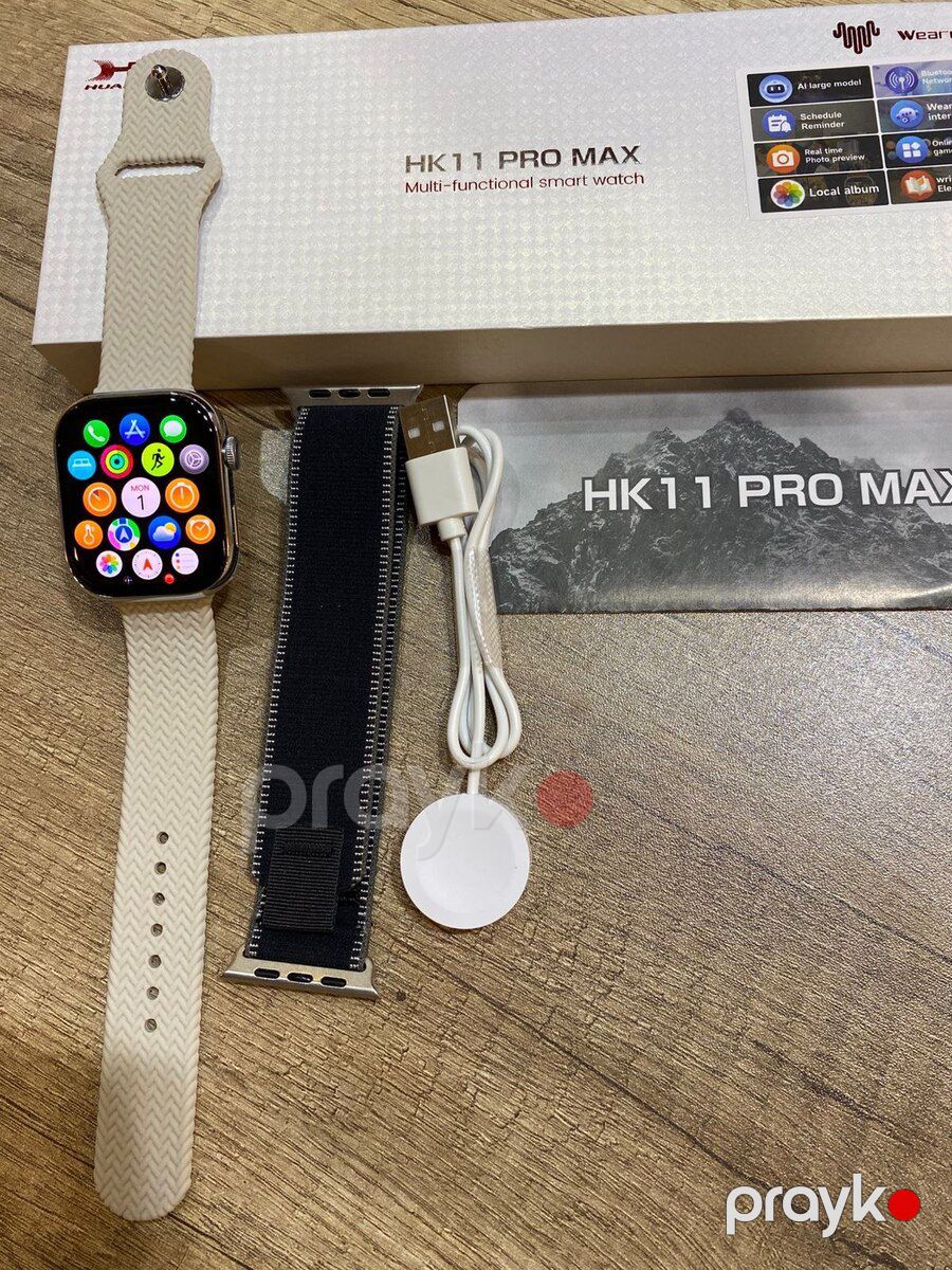 "HK 11Promax" smart saat — Ağıllı saatlar və biləkliklər, Bakı (3)