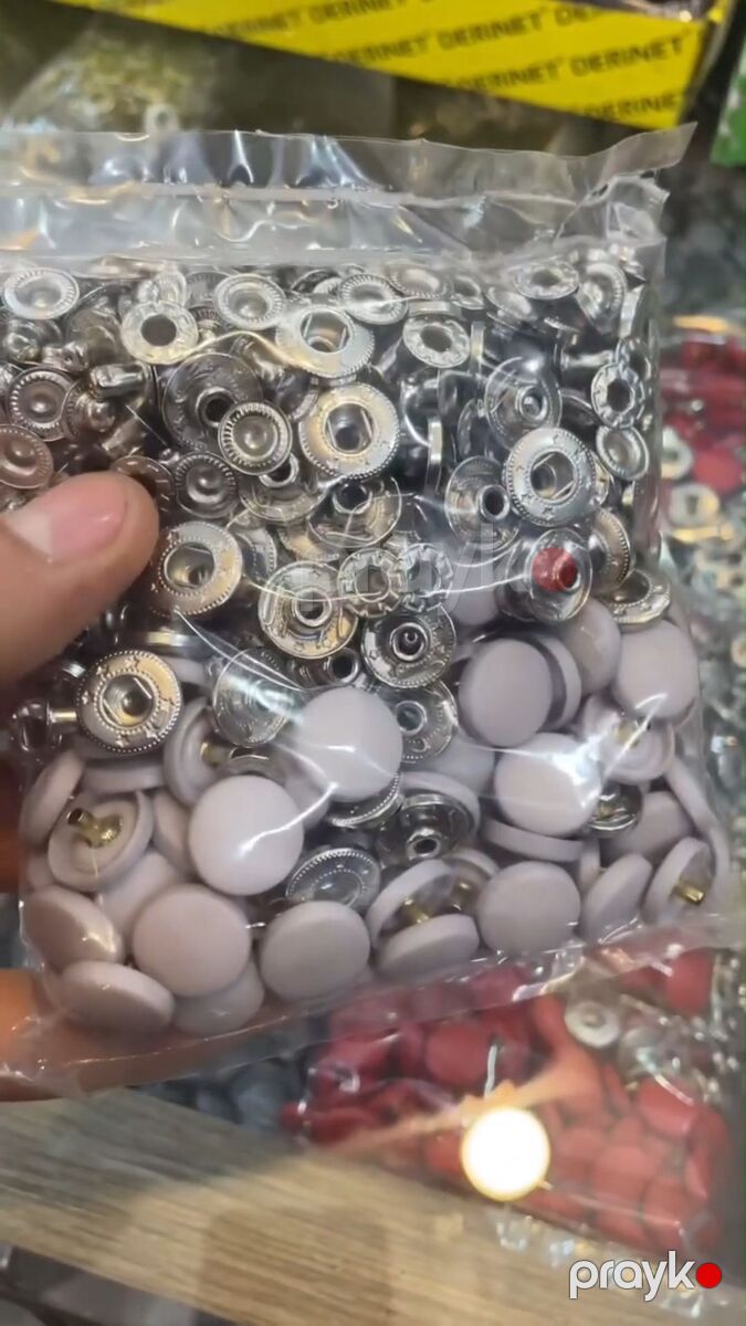 Tekstil üçün metal press düymələri — Tekstil, Bakı (6)