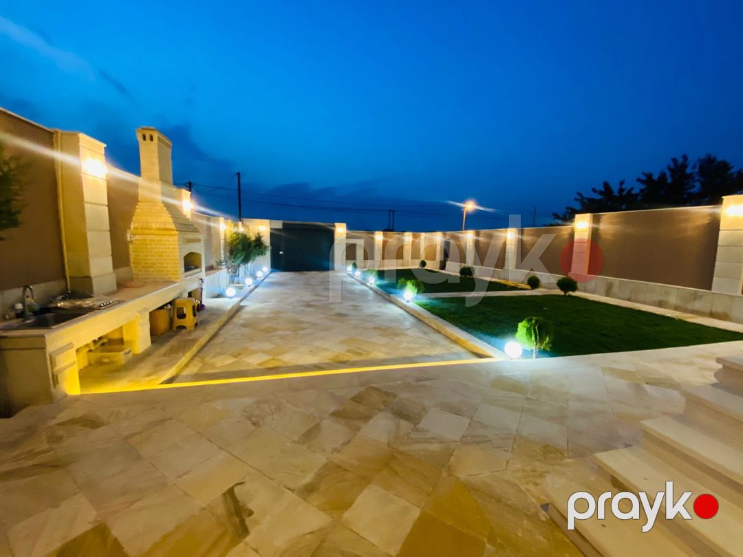 Satılır 6 otaqlı həyət evi/bağ evi 300 m² — Ev, villa, Bakı (4)