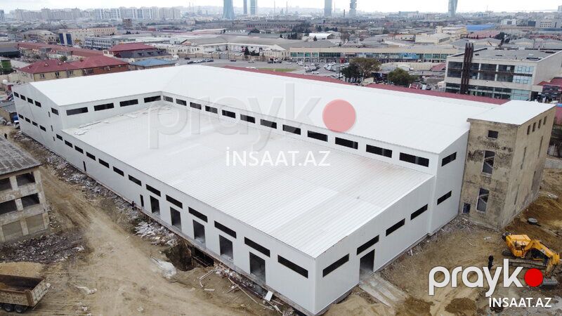 Sənaye Tipli Prefabrik Bina Tikintisi — Tikinti materialları, Bakı (2)