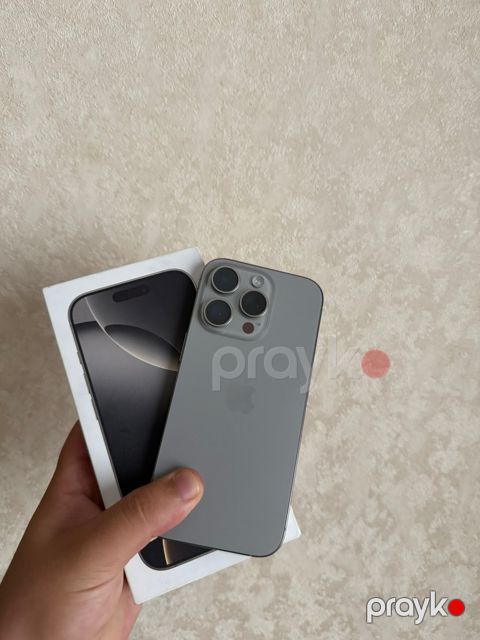 Apple iPhone 16 Pro Natural Titanium 256GB/8GB — Bakı