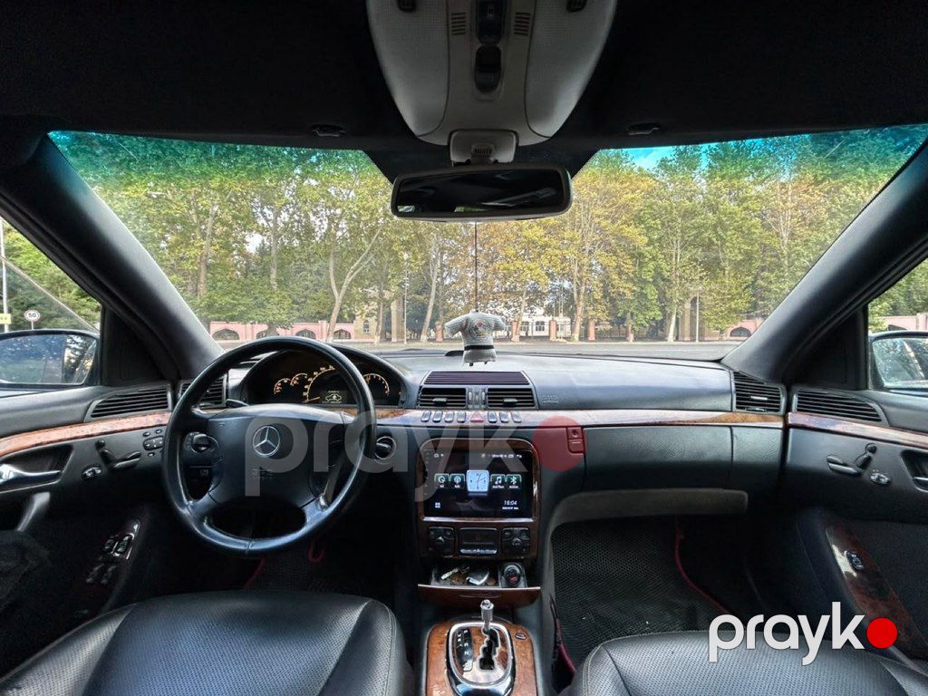 Mercedes S 320, 3.2 L, 2000 il, 238 745 km — Avtomobillər, Mingəçevir (11)