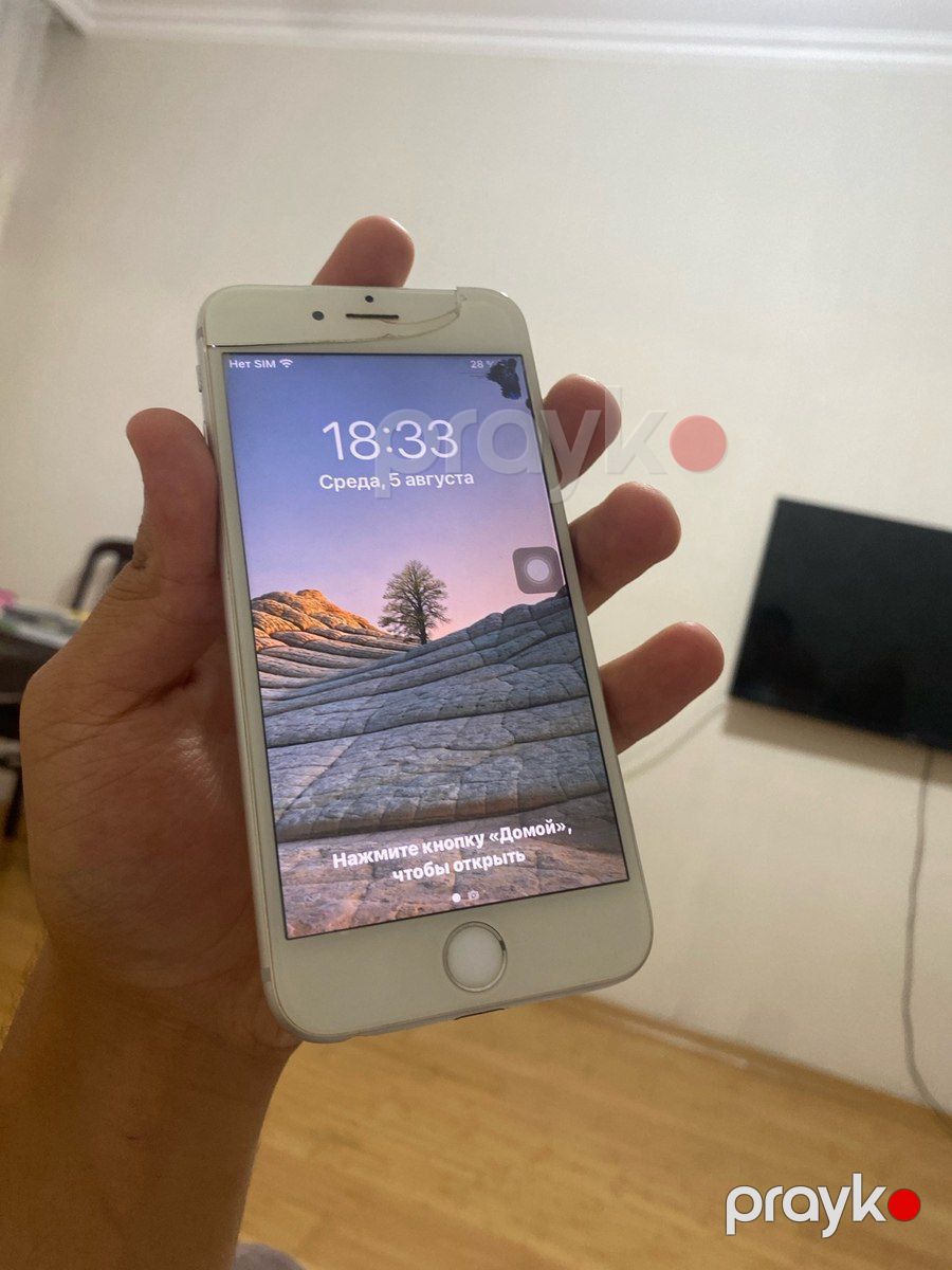 Apple iPhone 6S Silver 16GB — Smartfonlar, Bakı (3)