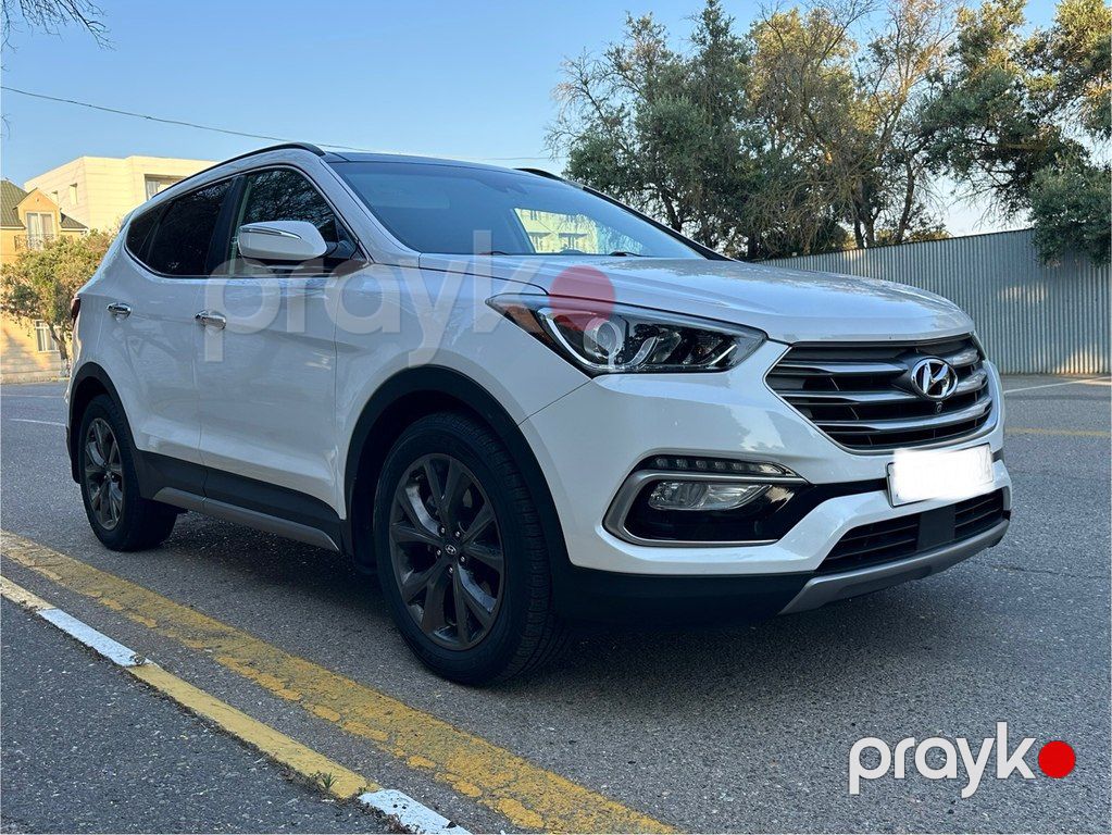 Hyundai Santa Fe, 2.0 L, 2018 il, 240 000 km — Avtomobillər, Bakı (2)