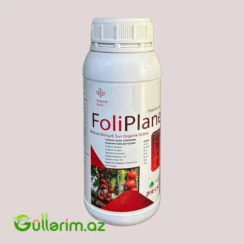 FoliPlane – Bitki Mənşəli Maye Orqanik Gübrə — Bakı