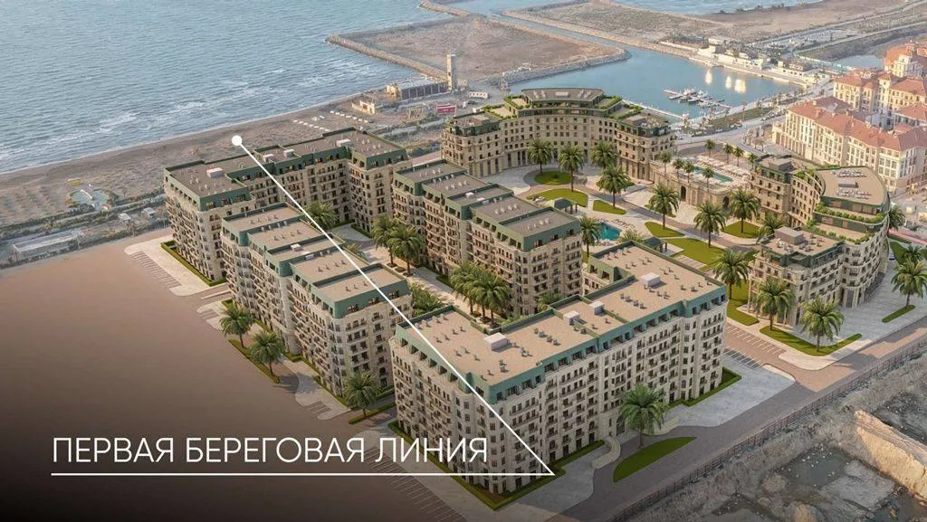 Sea Breeze, 1 otaqlı Yeni tikili satılır - 52 m², 1/8 mərtəbə — Bakı