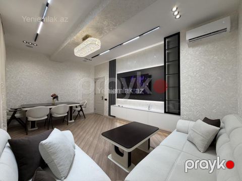 Satılır 3 otaqlı Bina evi menzil (Yeni tikili), 91 m², Xətai rayonu — Bakı