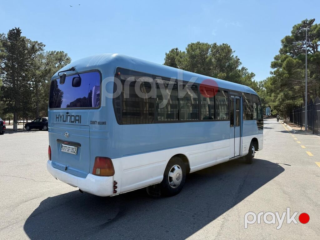 Hyundai County (County Deluxe) – 28 yerlik sərnişin avtobusu — Avtomobillər, Sumqayıt (3)