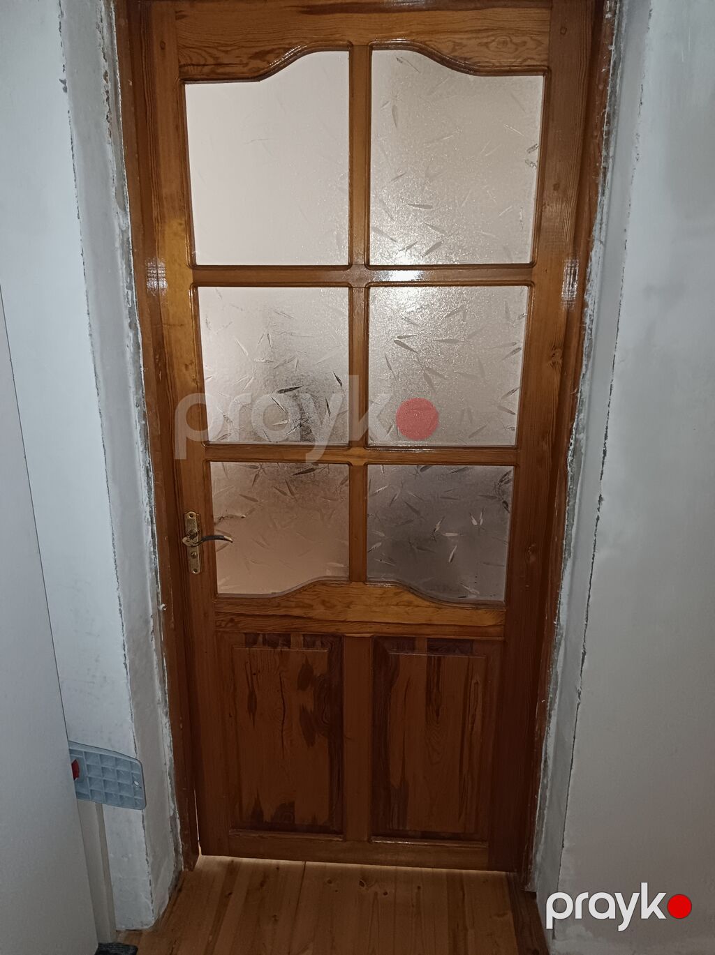 Taxta şüşəli otaq qapıları - Material: təbii ağac karkas, aşağı — Pəncərələr, qapılar, balkonlar, Fatmayı (2)
