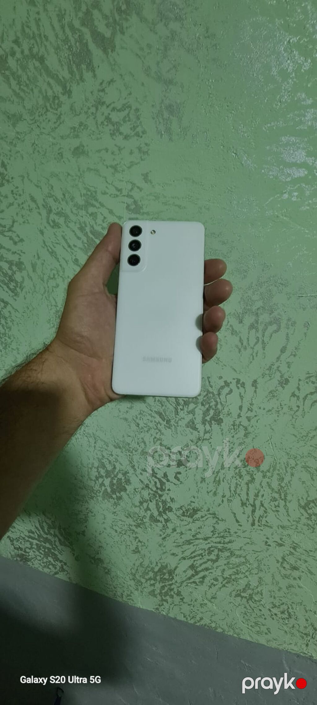 Samsung Galaxy S21 FE, 128 GB, rəng - Ağ, Simsiz şarj — Samsung, Digah (2)