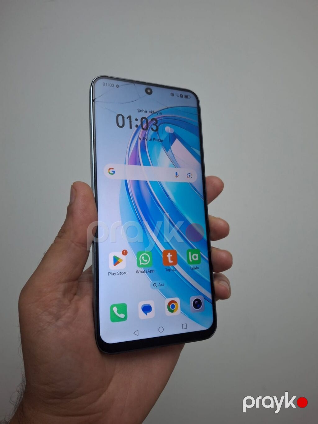 Honor X8a, 128 GB, rəng - Gümüşü, Barmaq izi — Honor, Masazır (4)