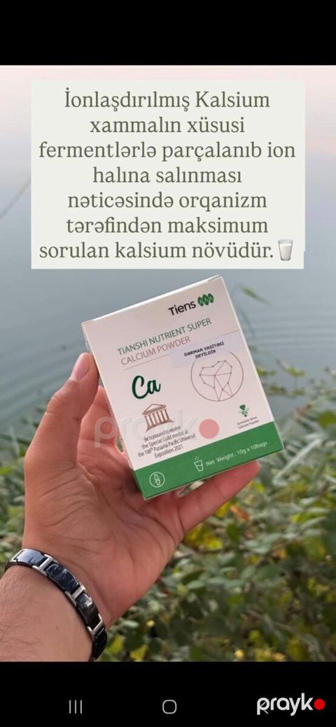 İonlaşmış bio kalsium — Bakı