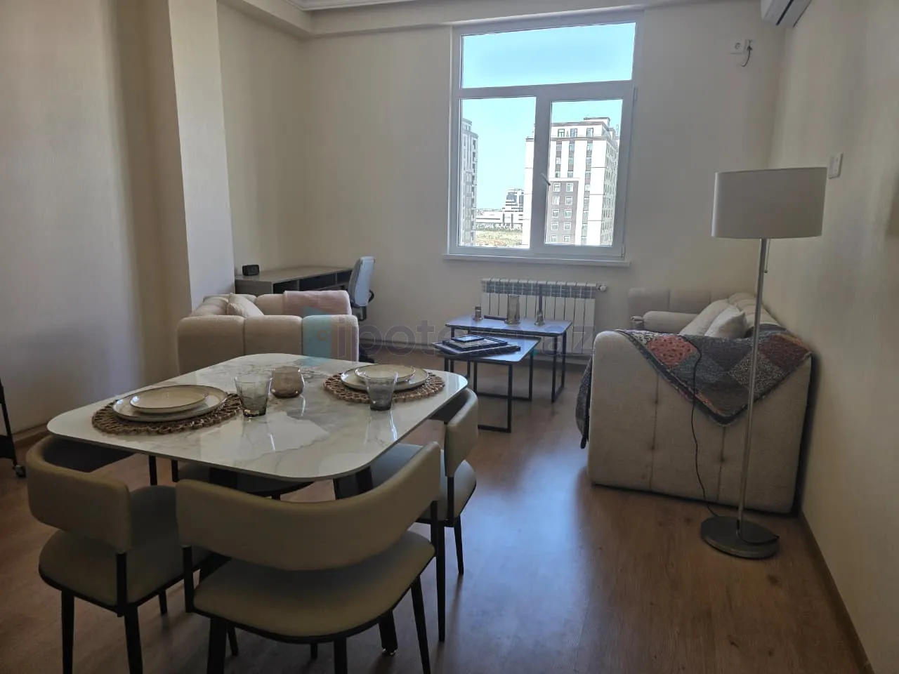 2 Otaq, Yeni tikili, 60.00 m²