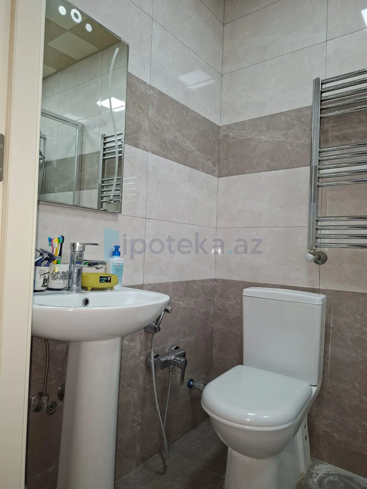 Satılır: 2 Otaq, Yeni tikili, Nizami r., 8-ci km q., 50.00 m² — Mənzil, Bakı (5)