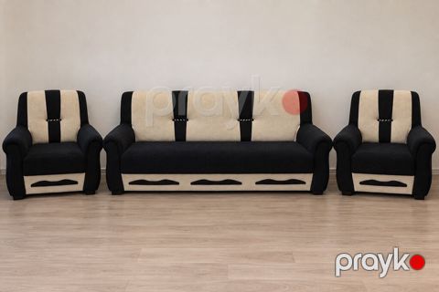 İşlənmiş, Klassik divan, 2 kreslo, Bazasız, Açılmayan — Göyçay