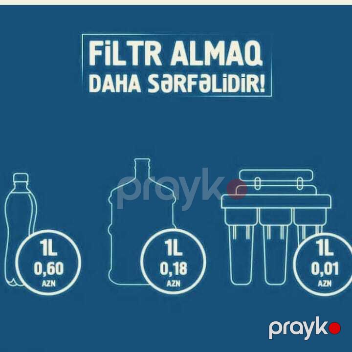 Su filteri "Aero Glass" — Ev texnikası, Bakı (4)