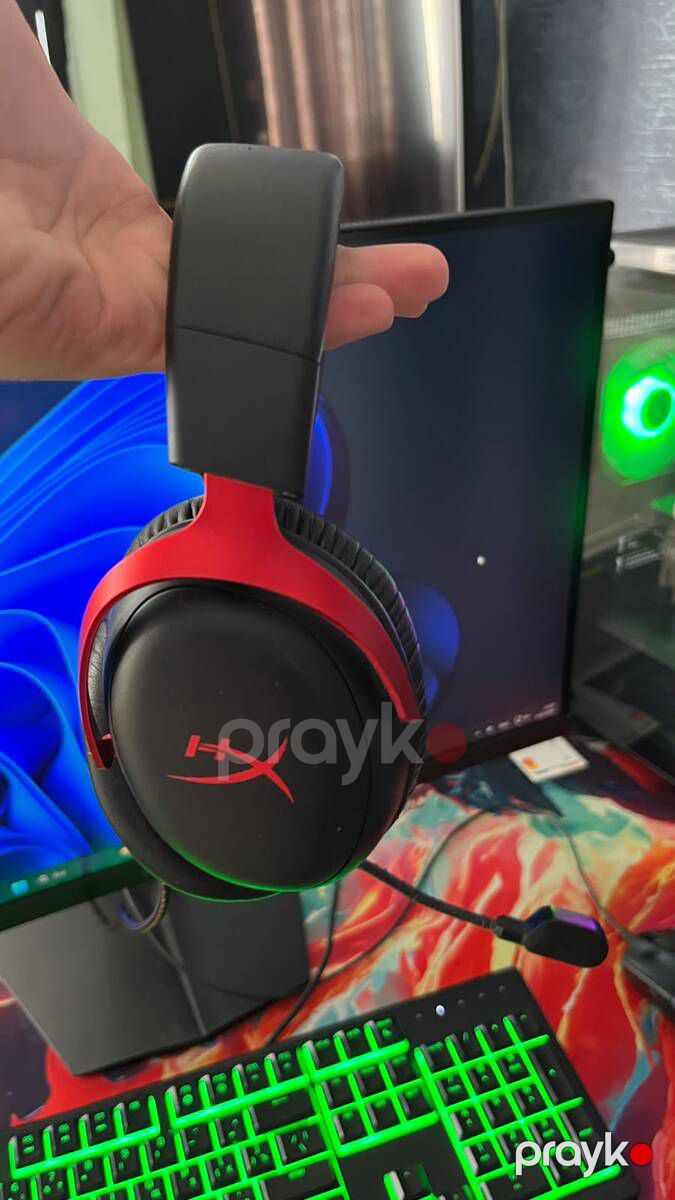 PC Gigabyte G27F, Logitech G203 Lıghtsync, HyperX Cloud II+Razer Ornata V3 X — Masaüstü kompüterlər, Bakı (10)