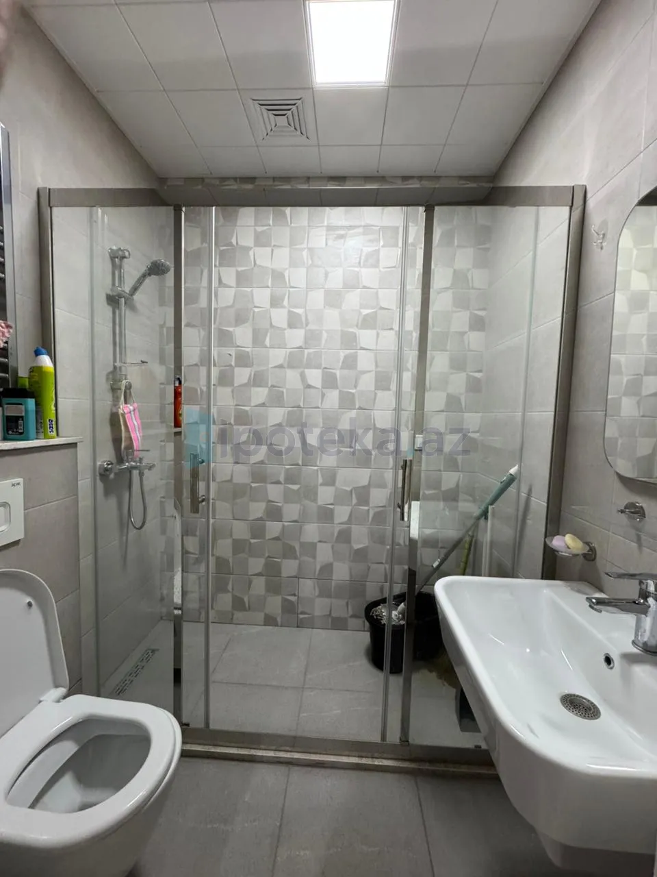 Satılır: 3 Otaq, Yeni tikili, Yasamal r., 95.00 m² — Mənzil, Bakı (9)