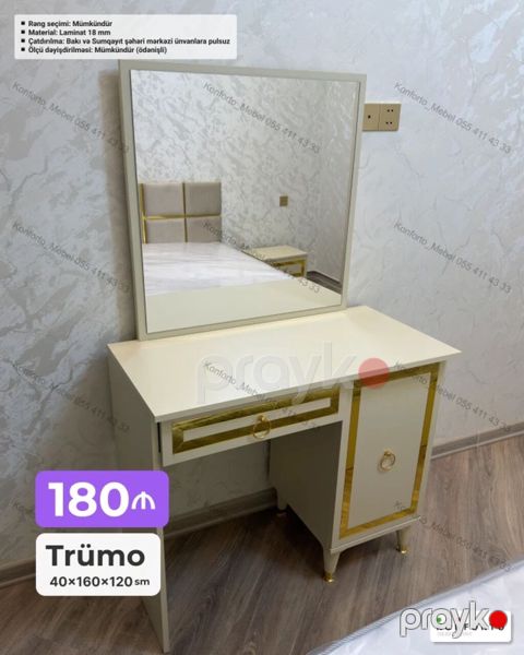 Trümo – 40×160×120 sm - Qiymət: 180 - Material: 18 mm laminat — Bakı