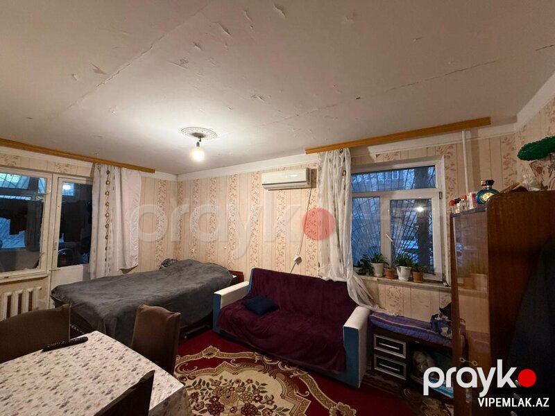 Yasamal rayonunda 1 otaqlı Köhnə tikili Satılır, 42 m² — Mənzil, Bakı (2)