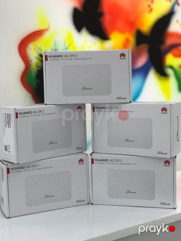 Azercell Wi-Fi Modem router 4G LAN kabel — Şəbəkə və server avadanlığı, Bakı (2)