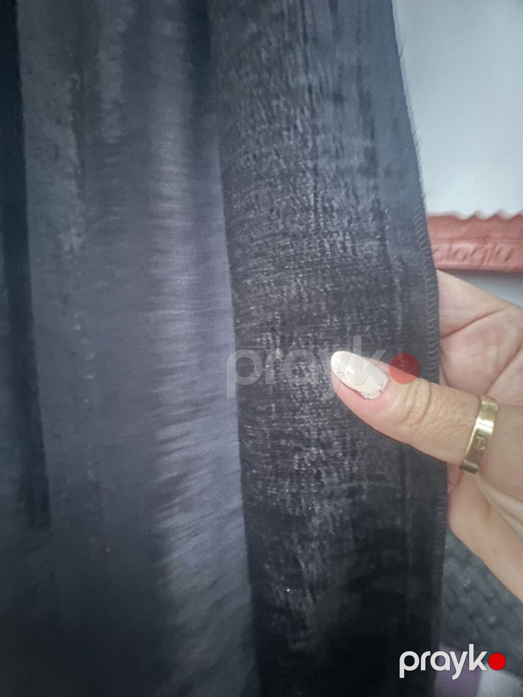 Qara qatı pərdə - Rəng: dərin qara - Material: yumşaq, parıltılı — Pərdələr, kornişlər, jalüzilər, Bakı (6)