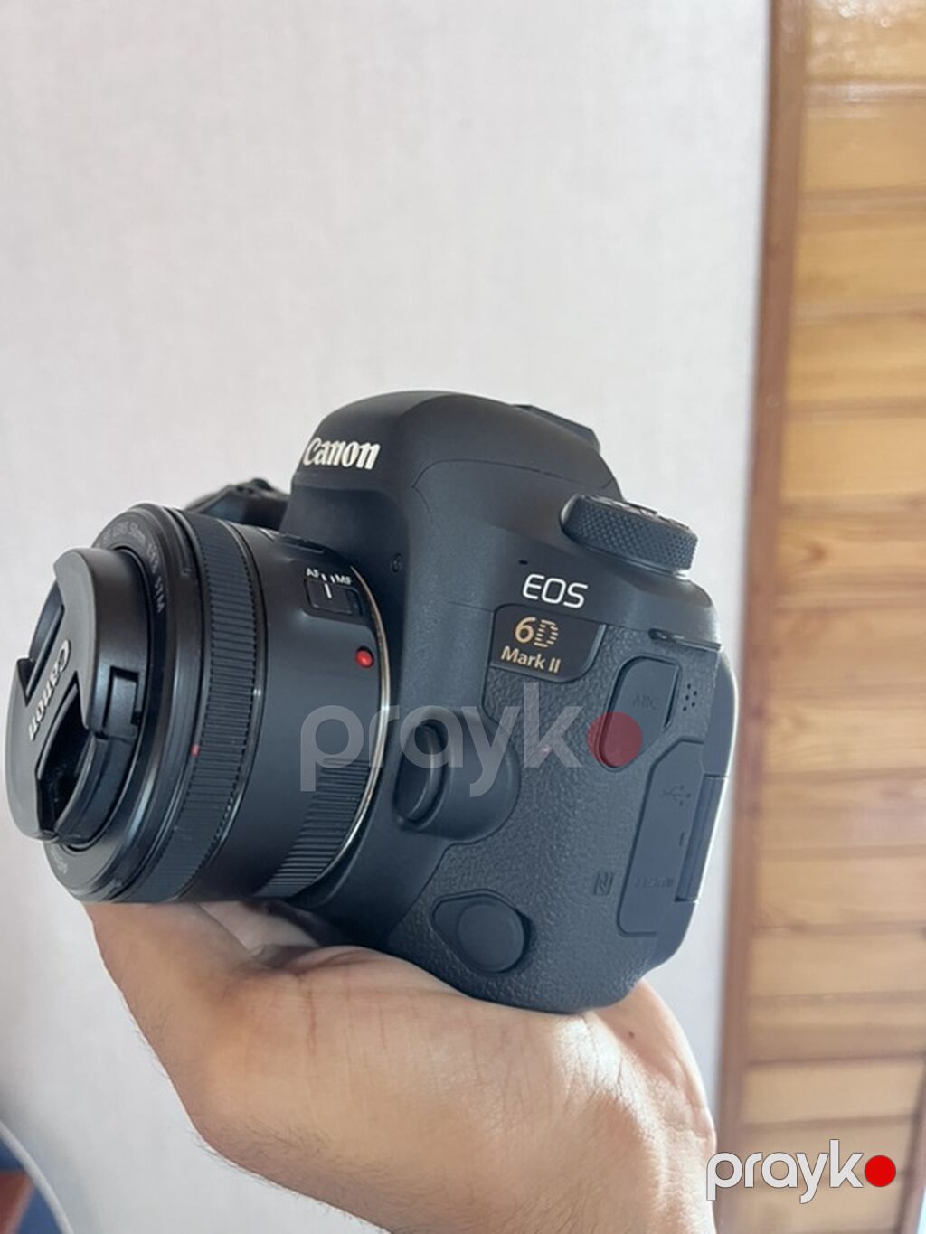 Canon EOS 6D Mark II + Canon EF 50mm f/1.8 STM - Tam kadr — Fotoaparat, Bakı (2)