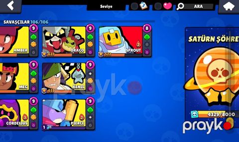 Brawl Stars hesabı – yüksək səviyyəli və tam kolleksiya - Kupa sayı — Bakı