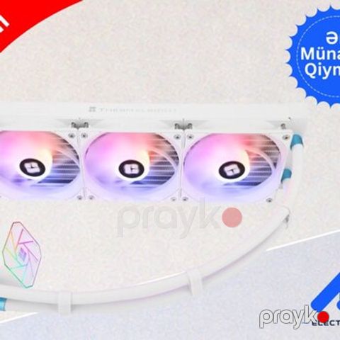 Cpu Cooler thermalrıght aqua elıte 360 whıte argb V3 — Bakı