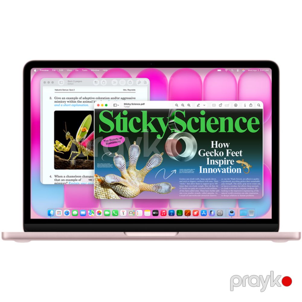 Notbuk Apple MacBook Neo 13 (A18 Pro) MHFH4RU/A Blush — Noutbuklar, Bakı (3)