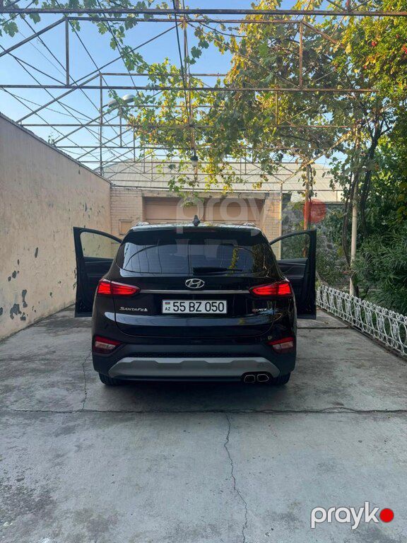 Hyundai Santa Fe, 2.0 L, 2018 il, 150 000 km — Avtomobillər, Bakı (6)