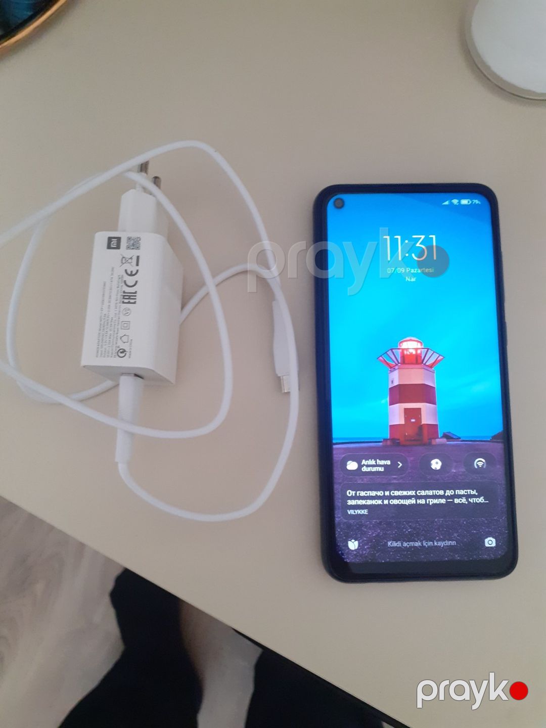 Xiaomi Redmi Note 9 4G Blue 128GB/8GB — Smartfonlar, Bakı (2)