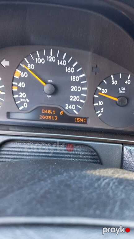 Mercedes E 230, 2.3 L, 1996 il, 260 513 km — Avtomobillər, Xaçmaz (2)