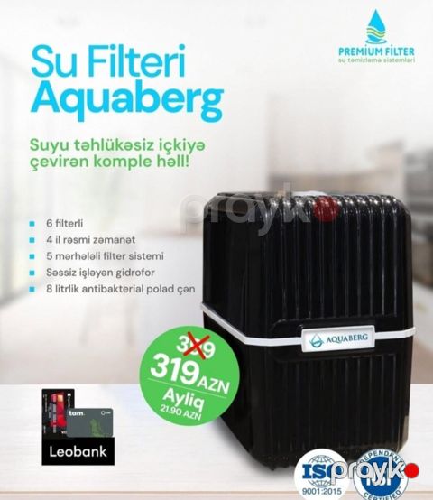 Aquaberg Su Filteri — Bakı